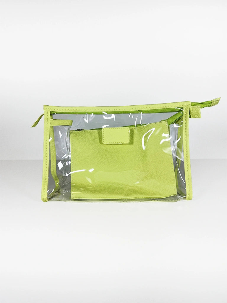 Conjunto de 2 Necessaires modelo Triangular