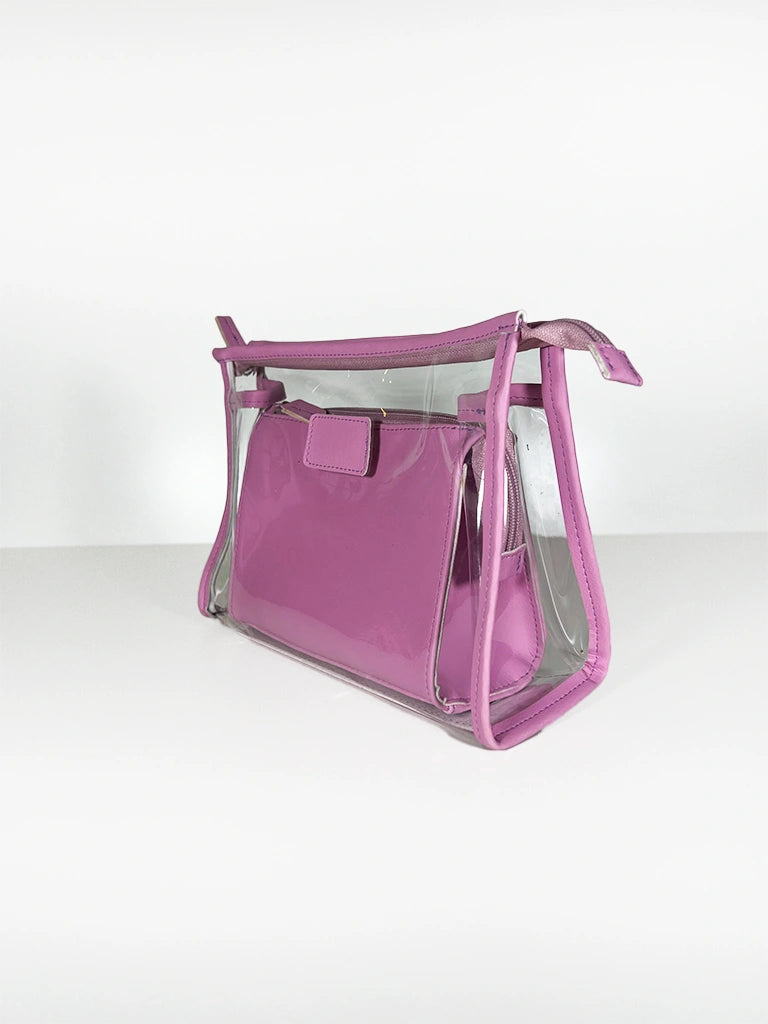 Conjunto de 2 Necessaires modelo Triangular