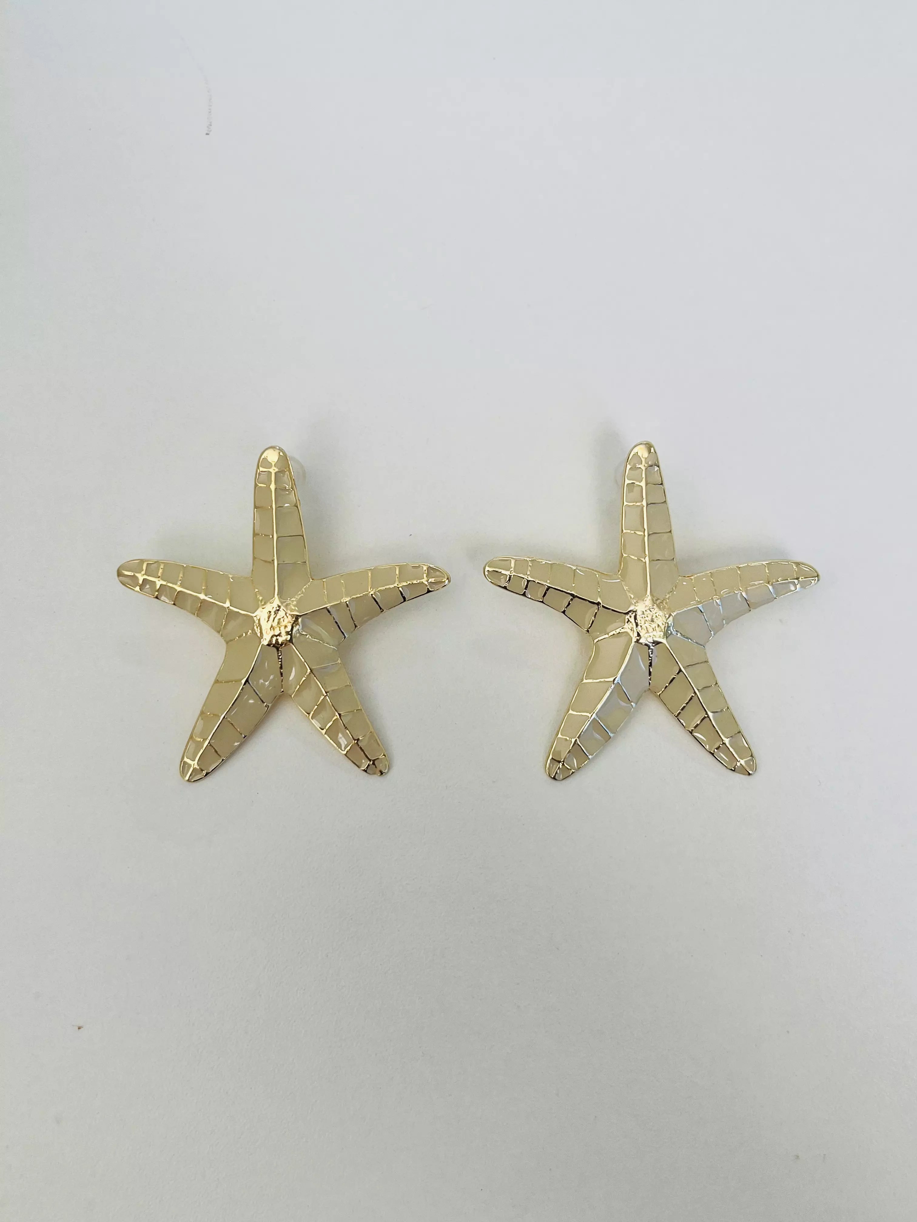 Brinco Estrela do Mar Esmaltado