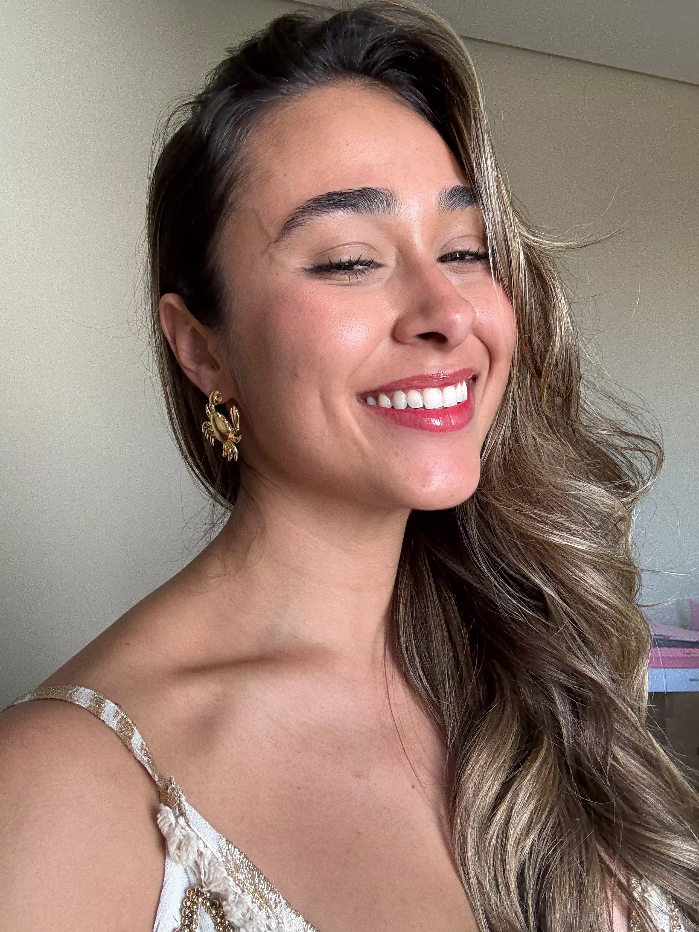 Brinco Caranguejo de Metal