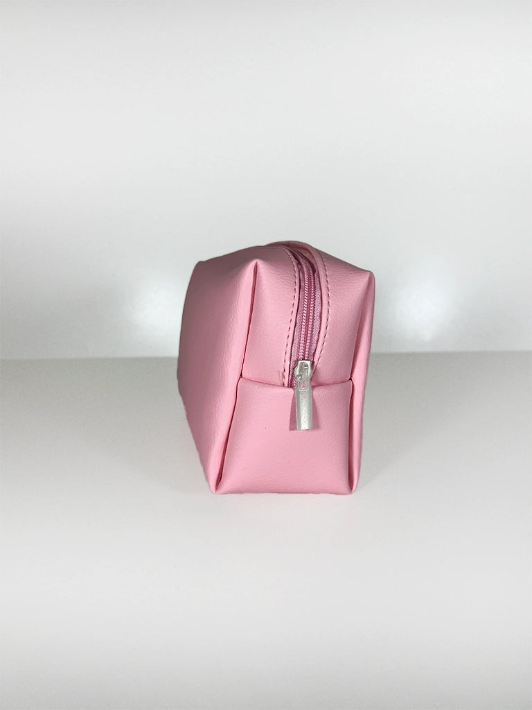 Necessaire Retângular Summer Love Rosa Claro G