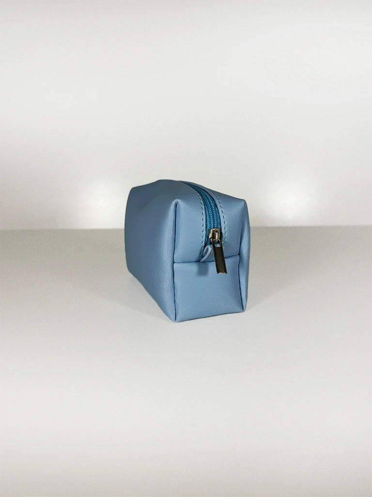 Necessaire Retângular Summer Love Azul Claro P