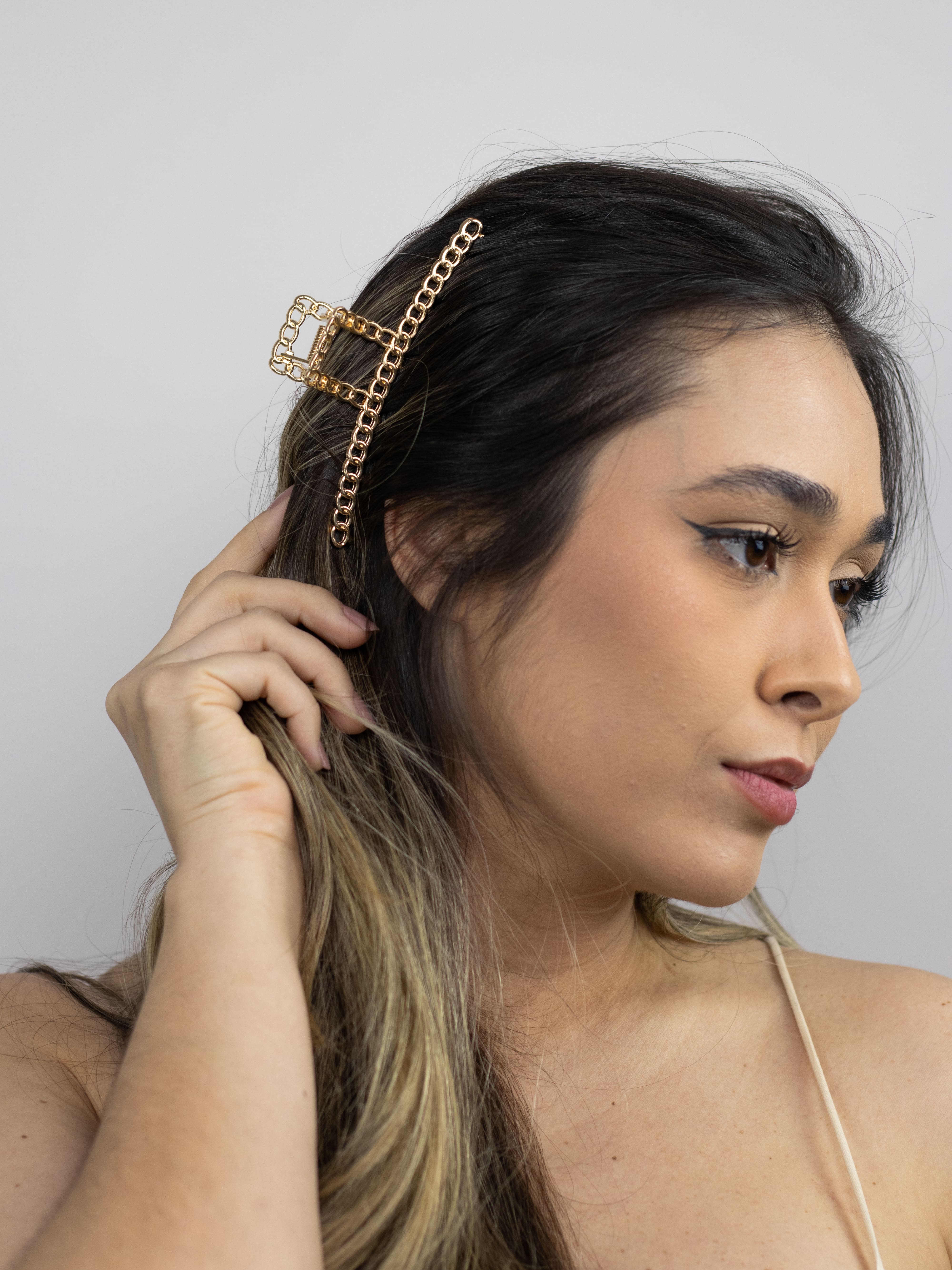 Piranha Dourada de Metal de Elo