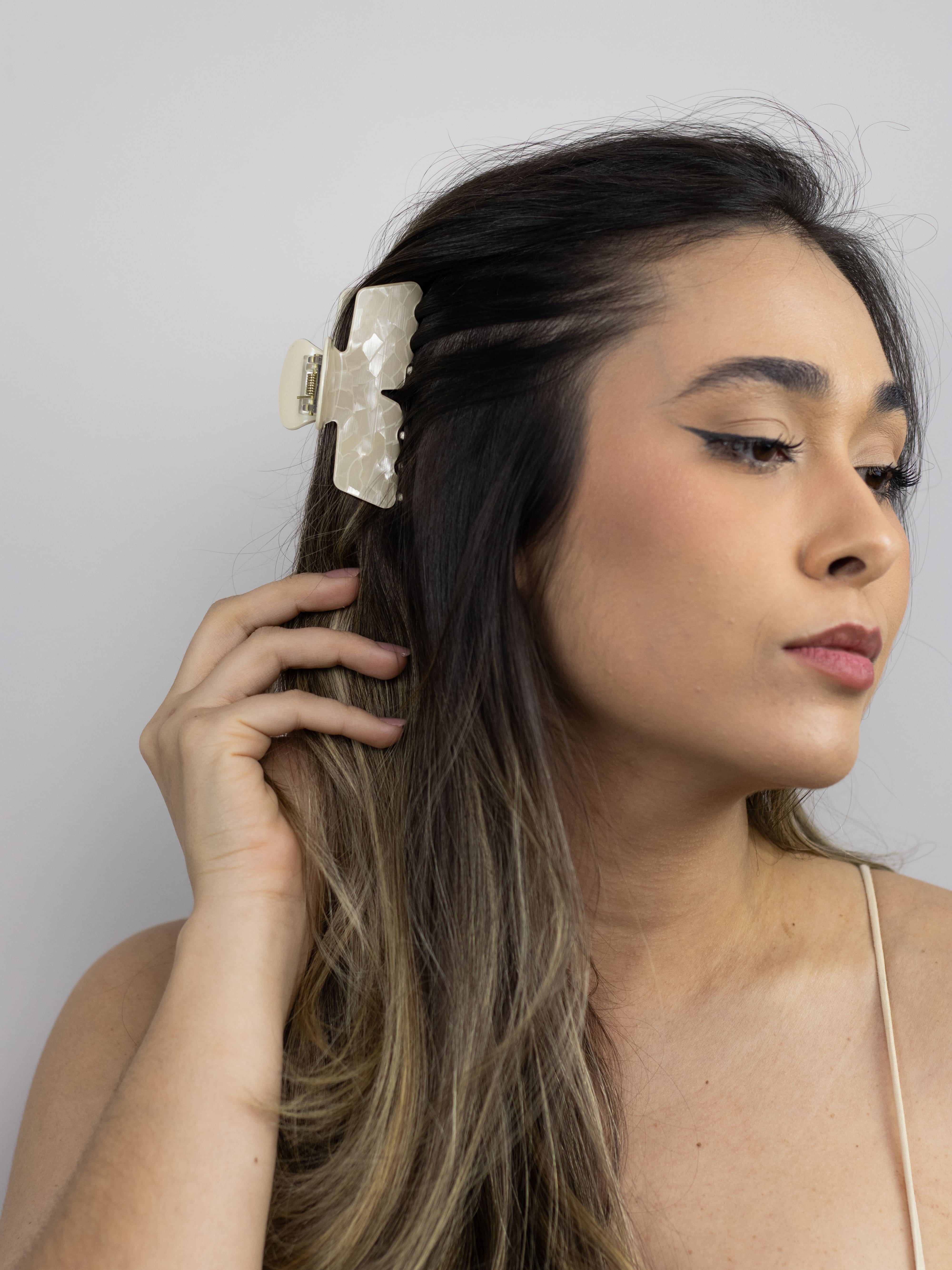 Piranha de Acrílico Retangular Colorido