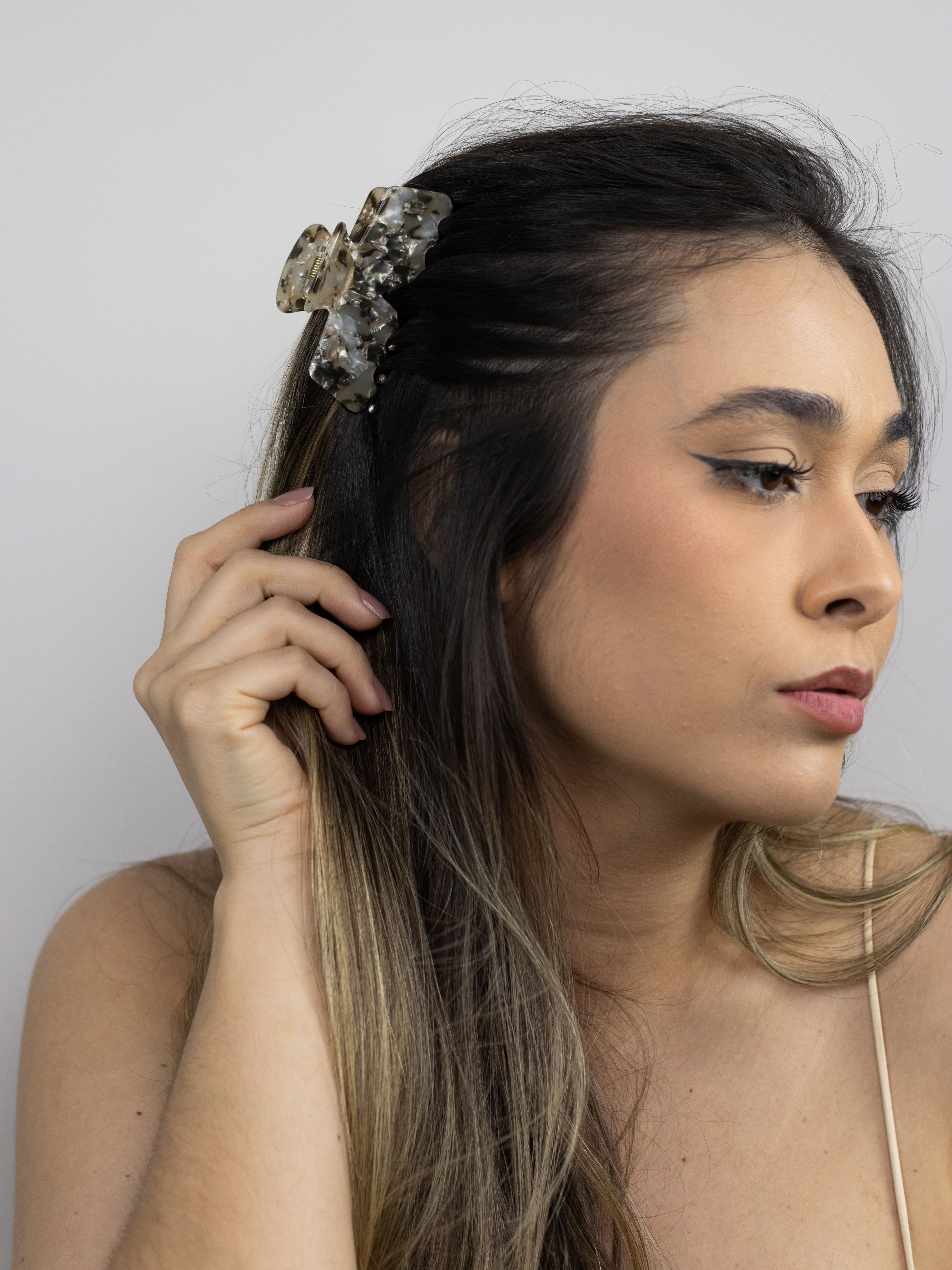 Piranha de Acrílico Retangular Colorido