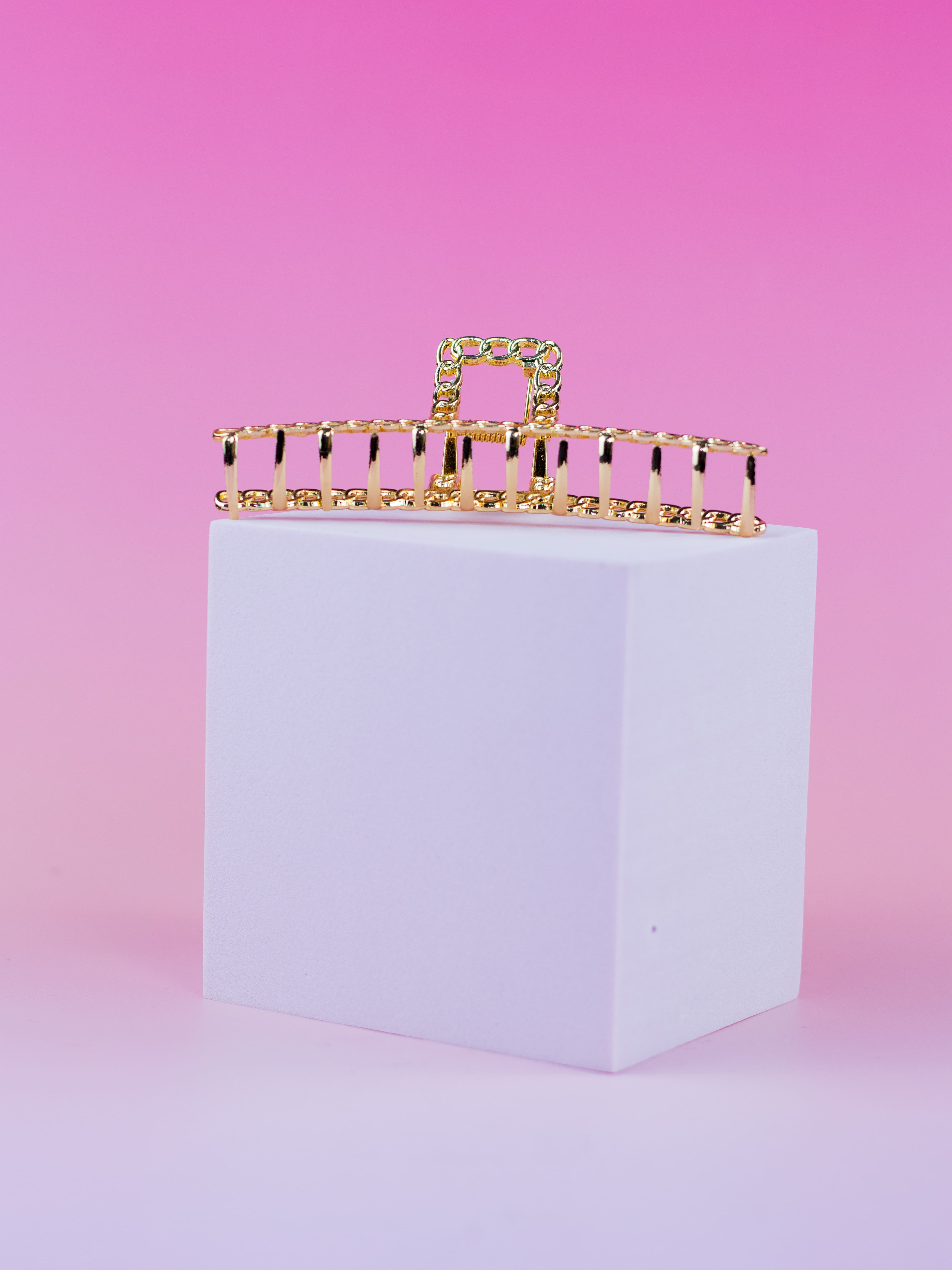 Piranha Dourada de Metal de Elo