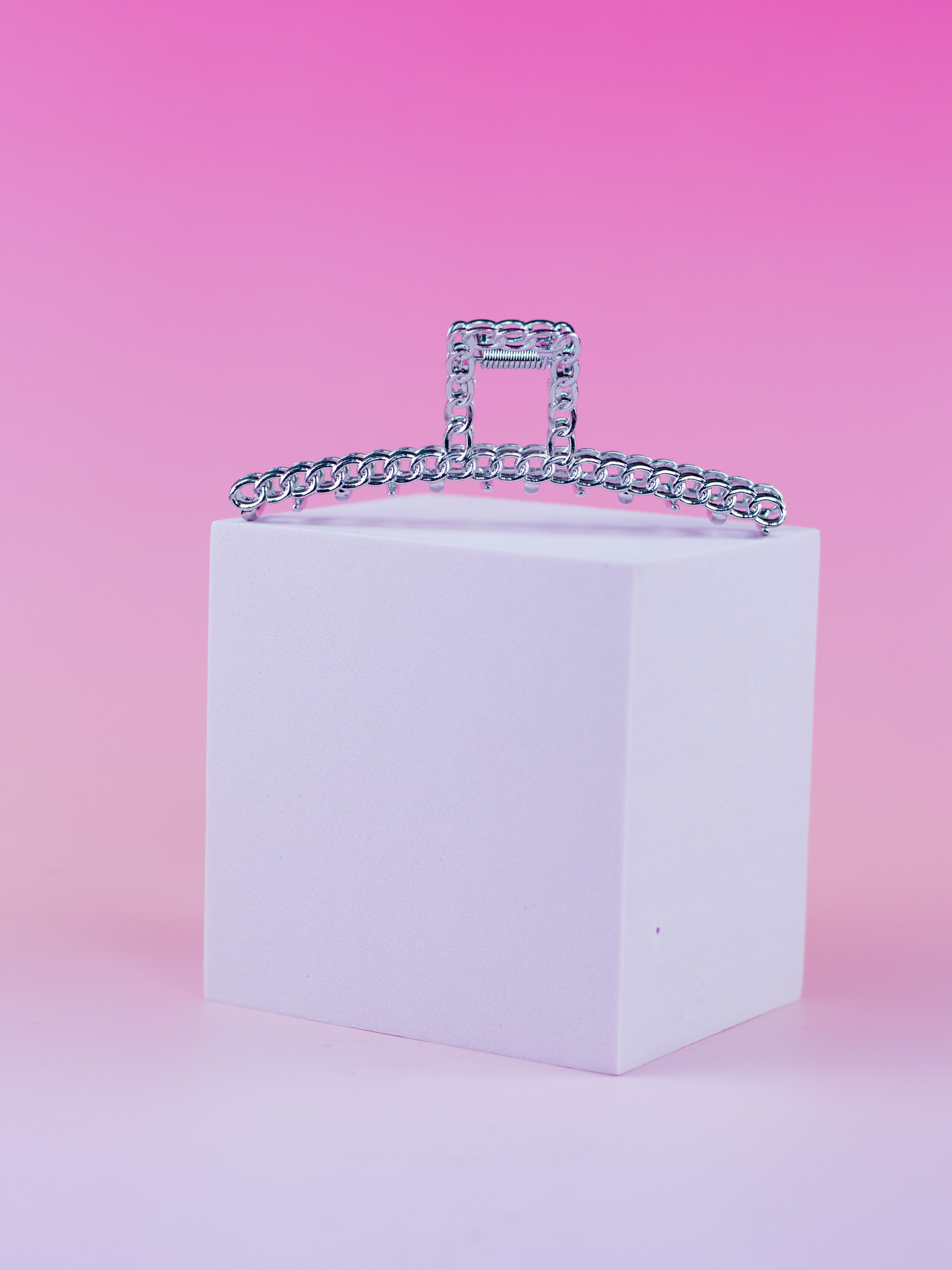 Piranha Prata de Metal de Elo