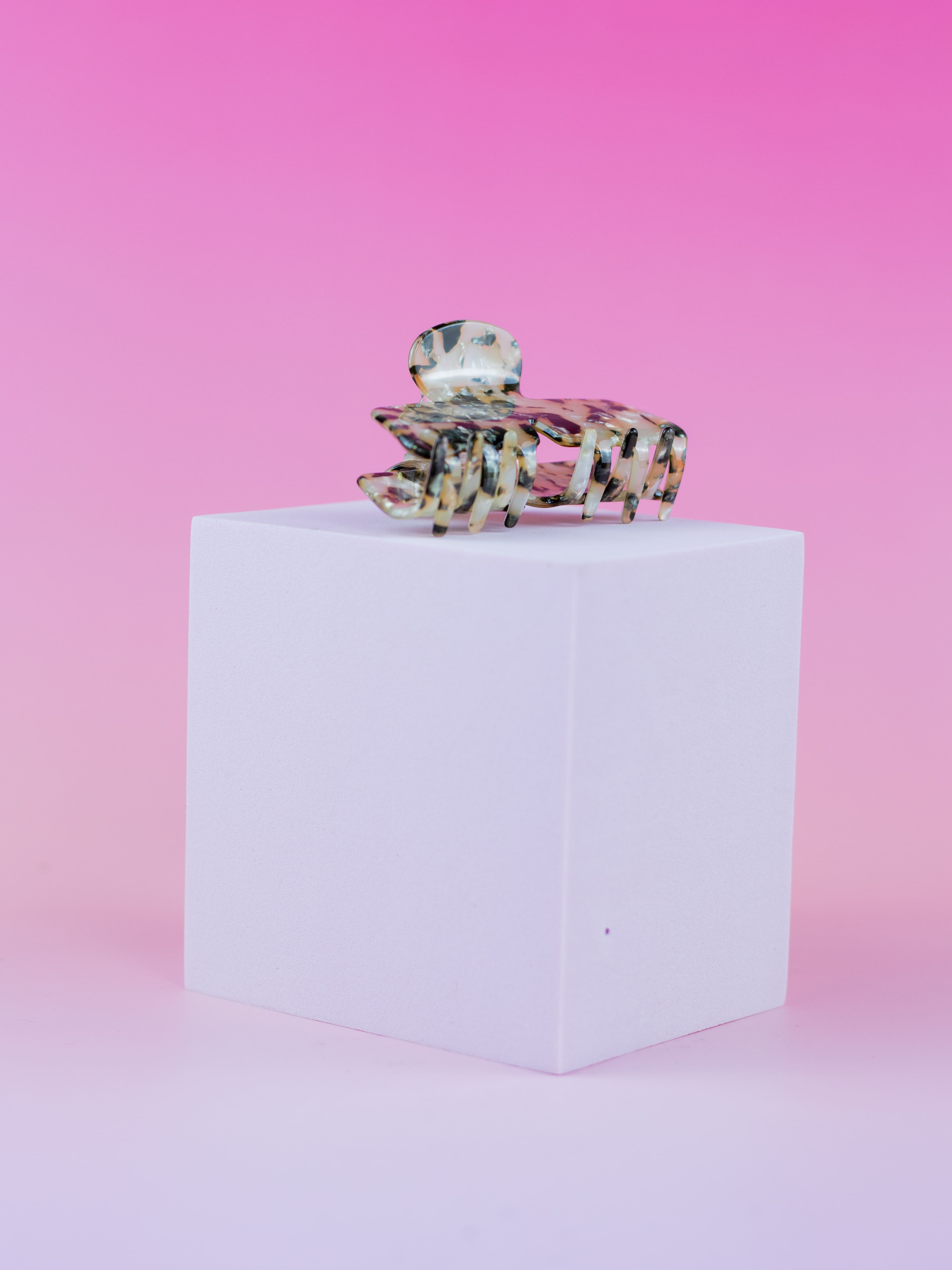 Piranha de Acrílico Retangular Colorido