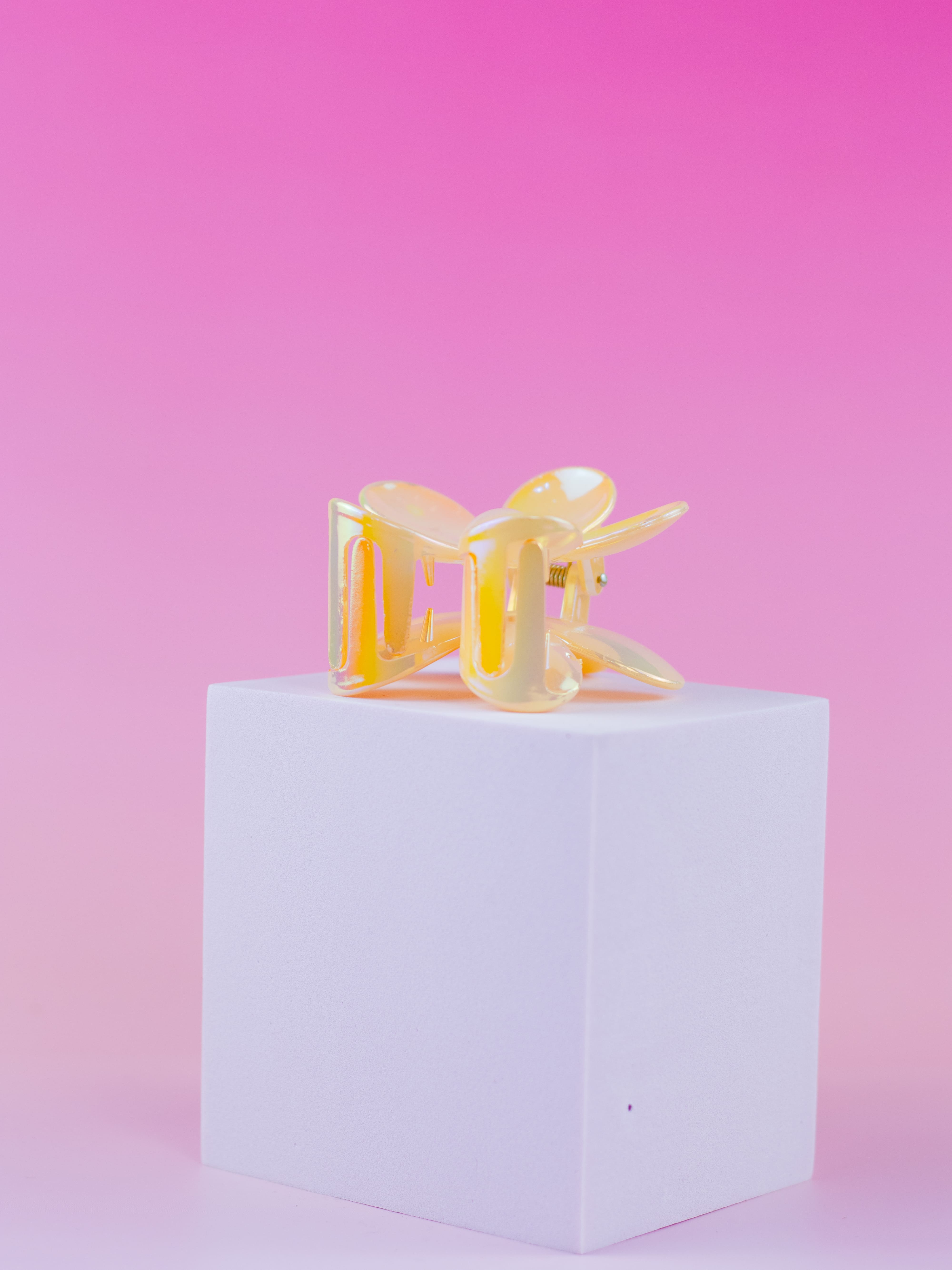 Piranha de Flor Margarida Creme