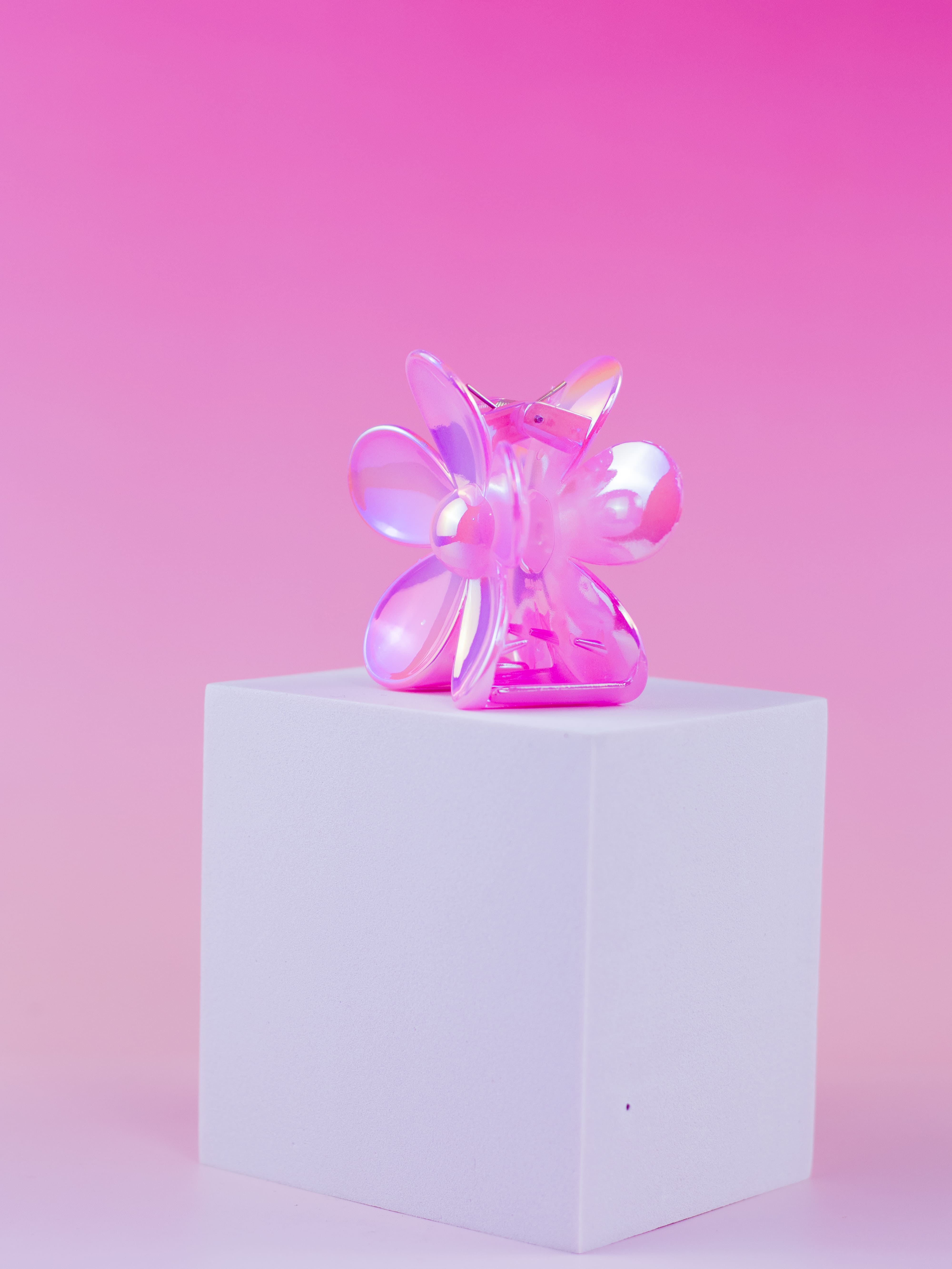 Piranha de Flor Margarida Rosa