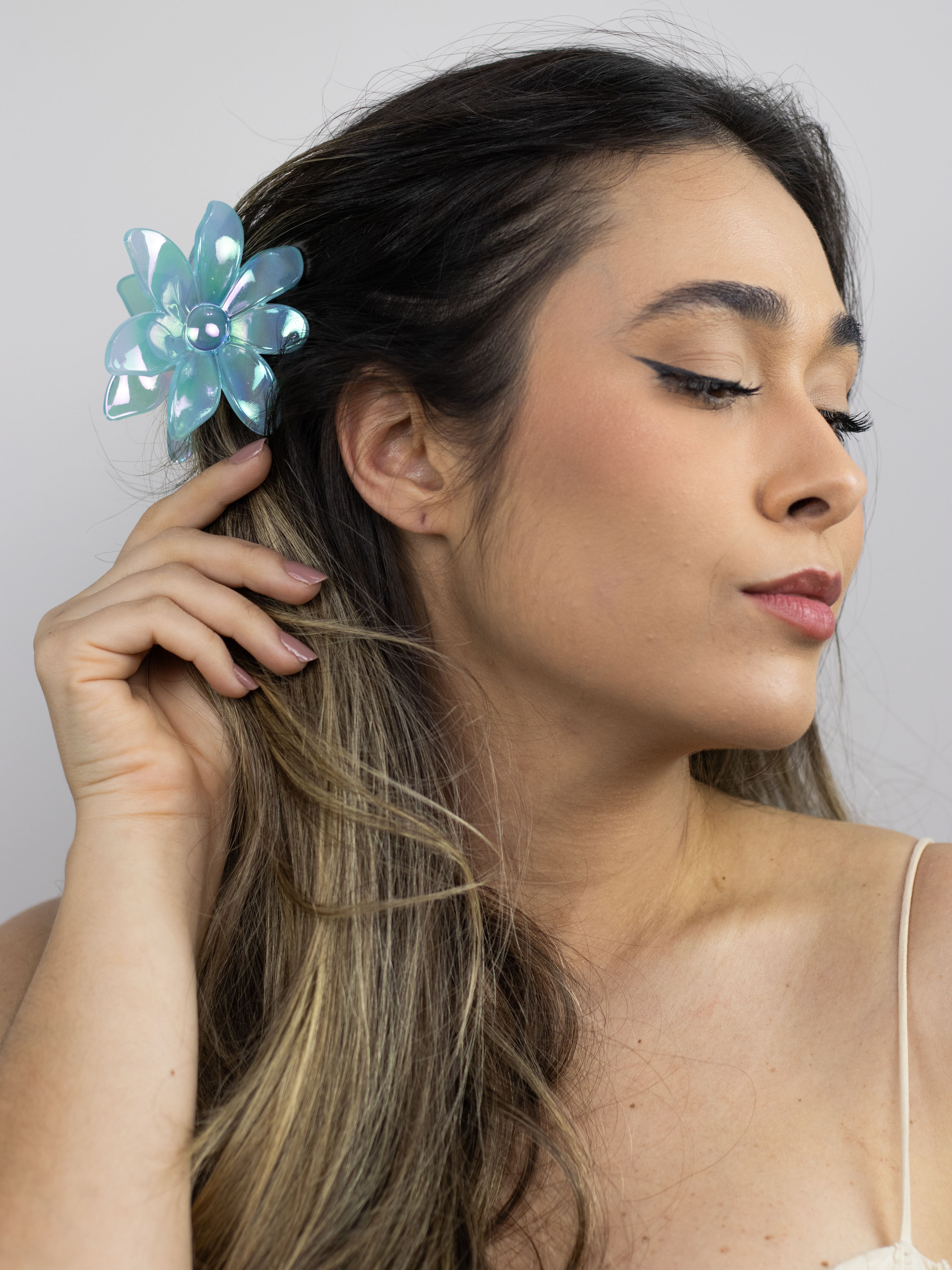 Piranha de Acrílico Furta Cor Azul