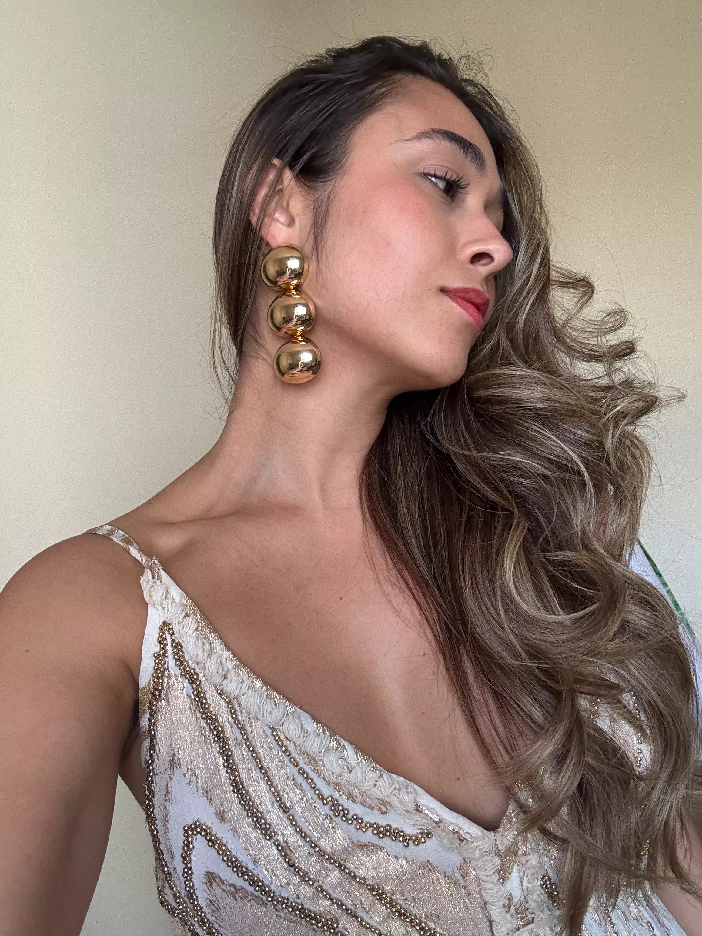 Brinco Esferas Metálicas