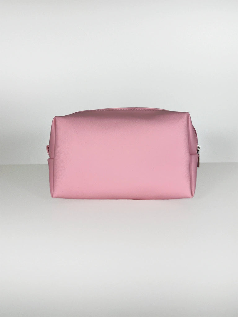 Necessaire Retângular Summer Love Rosa Claro G