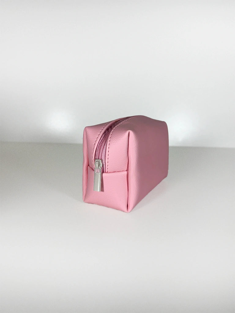 Necessaire Retângular Summer Love Rosa Claro P