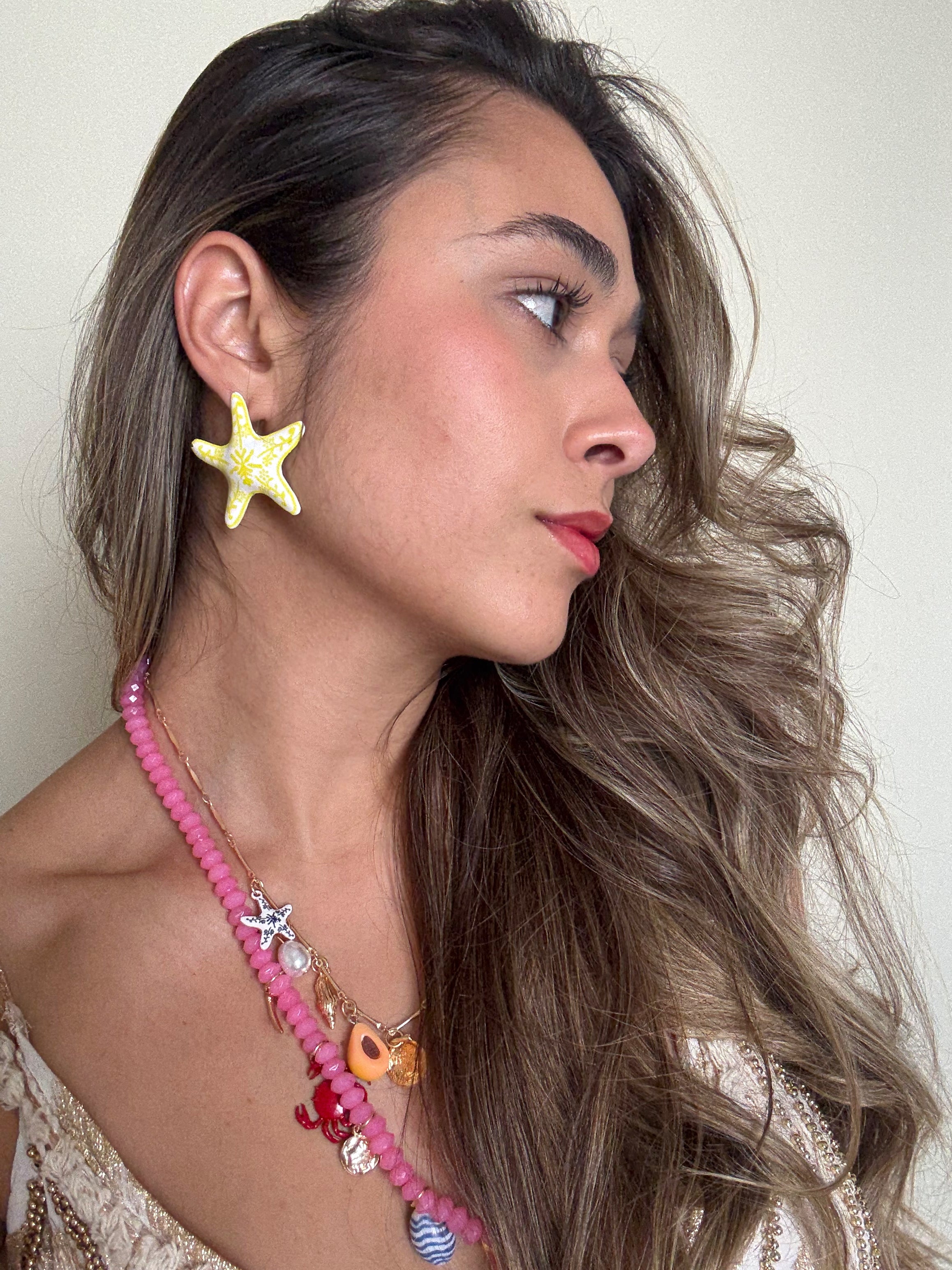 Brinco Estrela do Mar Colorido